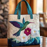 Handcrafted Bag | Hummingbird and Flowers