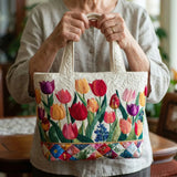 Handcrafted Bag | Tulips